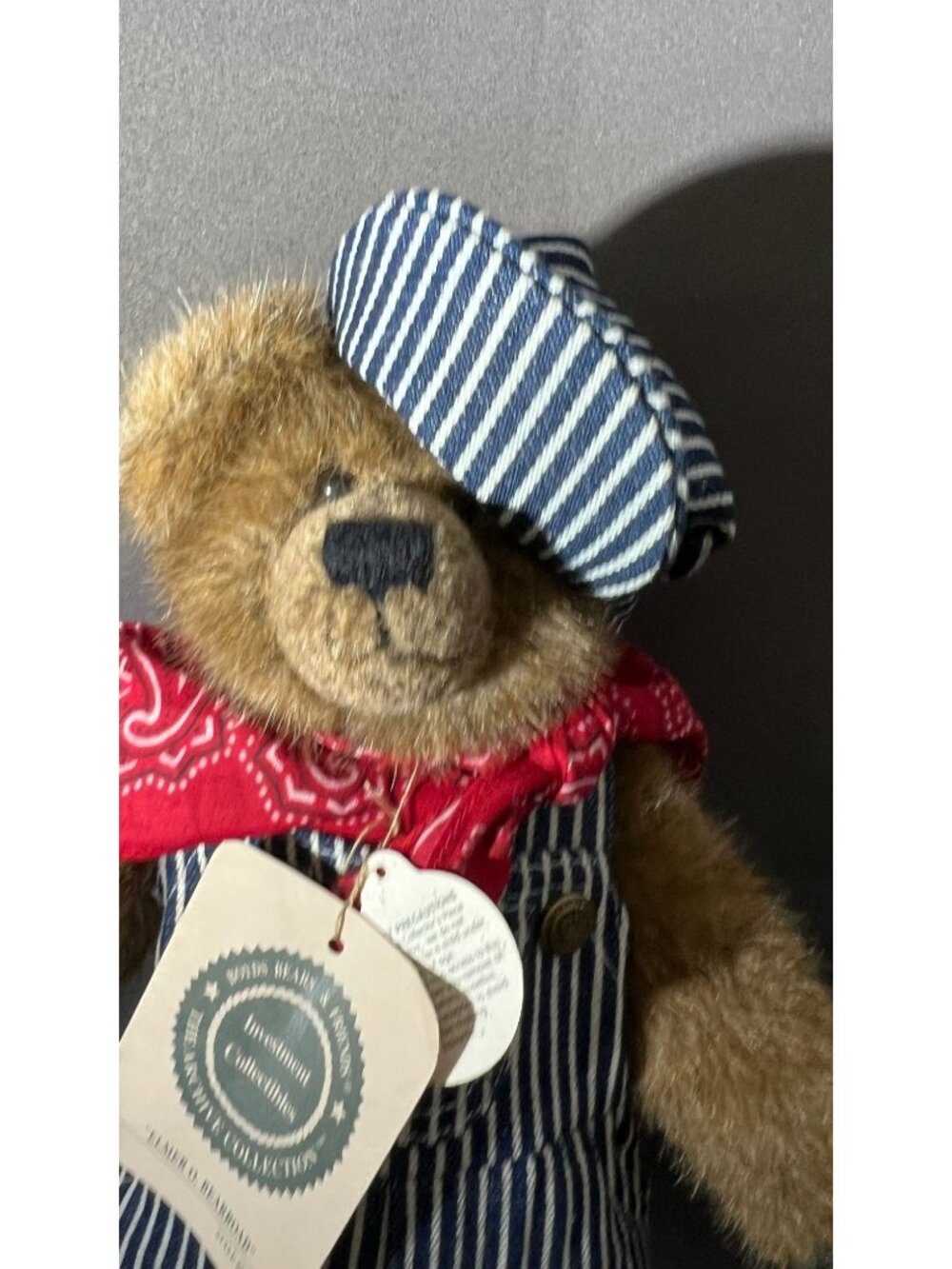 Boyds Bears Elmer O. Bearroad Plush Bear Archive Collectibles - Picture 2 of 4